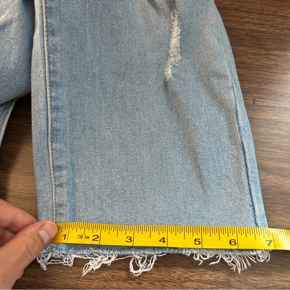 Streetwear Society Sky Blue Distressed Overalls (Junior) 13 - Picture 12 of 12